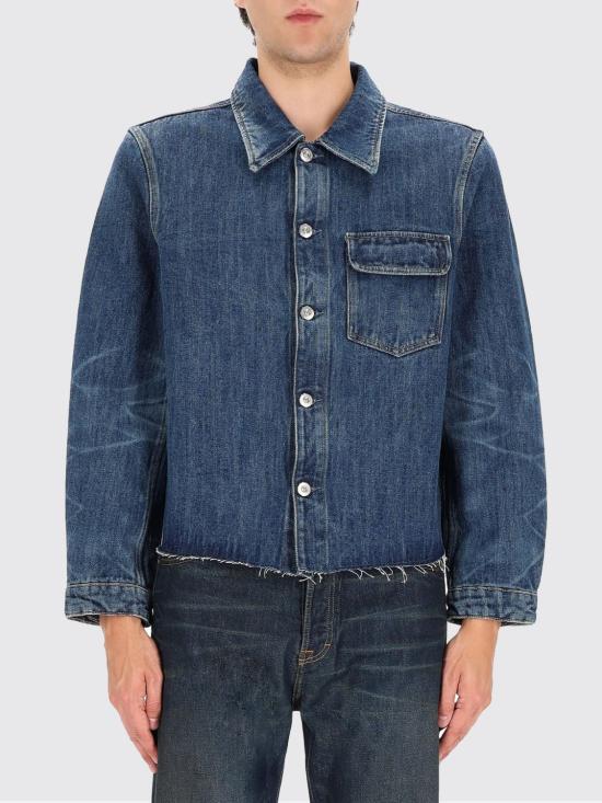 25FW 아워레가시 데님 자켓 M4251CR ROADWORNROPETWILL Blue