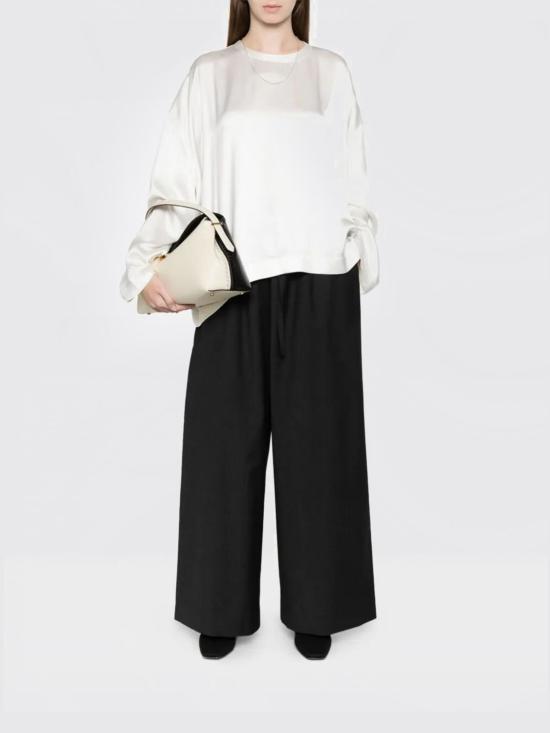 26SS 토템 긴팔 티셔츠 261WRT0656FB0546 047 White - TOTEME