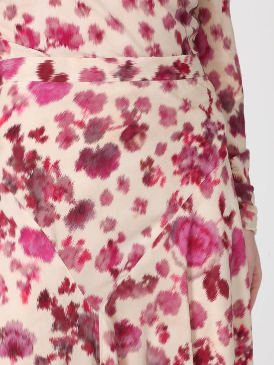 26SS 이자벨마랑 롱 스커트 JU0012FBD1J11I 40PK Pink - ISABEL MARANT