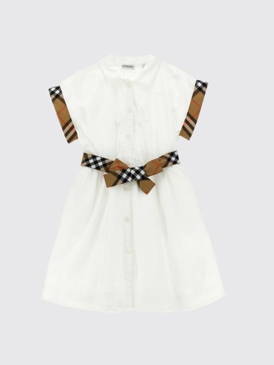 26SS [키즈] 버버리 원피스 8117162 White