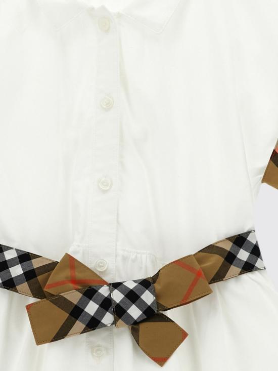 26SS [키즈] 버버리 원피스 8117162 White - BURBERRY