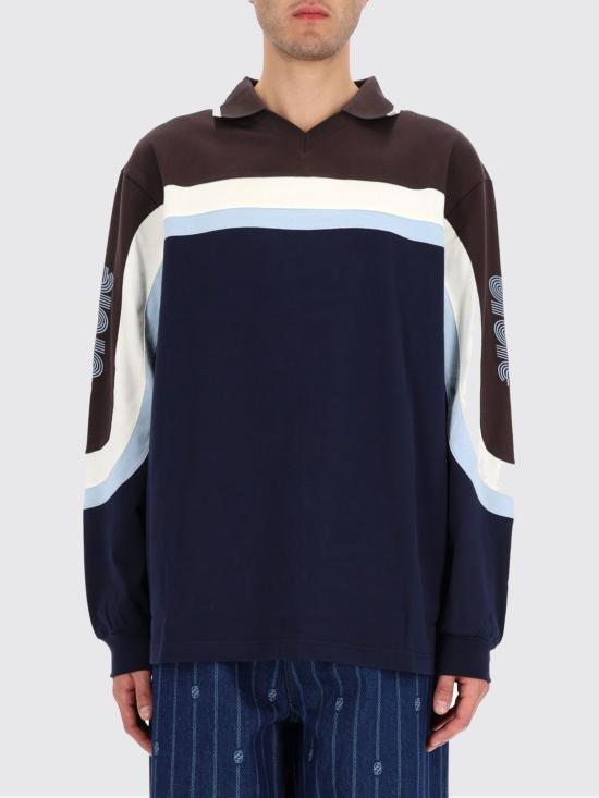 25FW 드롤드무슈 폴로 티셔츠 PL159CO195 NAVY Blue