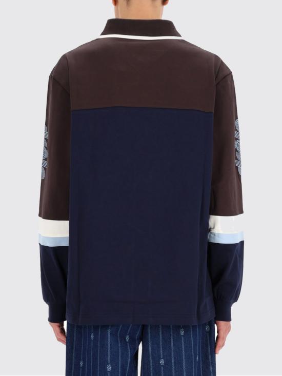 25FW 드롤드무슈 폴로 티셔츠 PL159CO195 NAVY Blue - DROLE DE MONSIEUR