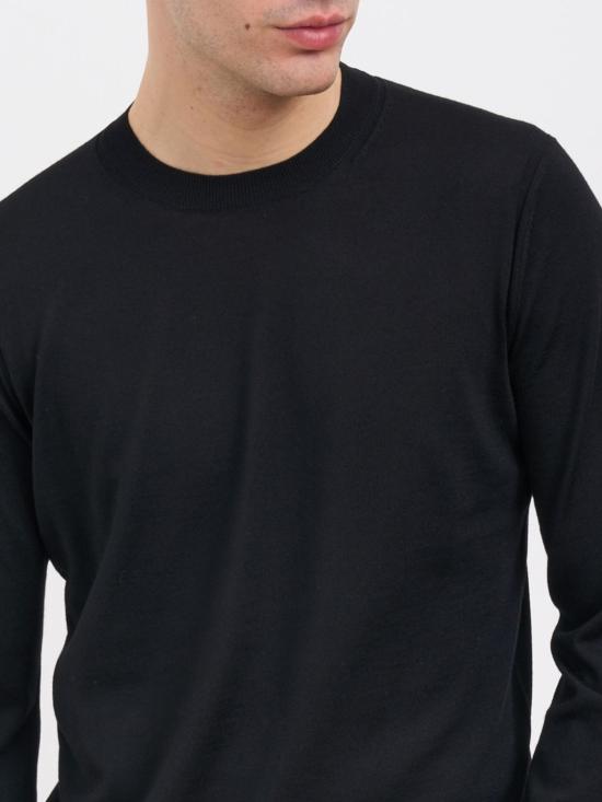 25FW 파올로페코라 스웨터 A001F001 9000 Black - PAOLO PECORA