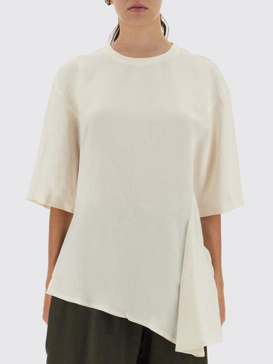 25FW 스튜디오 니콜슨 반팔 티셔츠 VICHYSNW1709 CHALK White