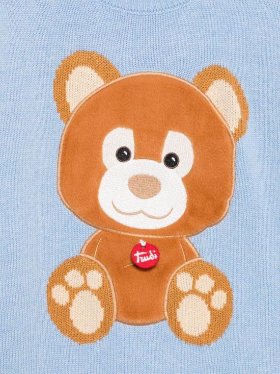 25FW [키즈] 세인트바쓰 풀오버 PRC0001K 01983I Gnawed Blue - MC2 SAINT BARTH