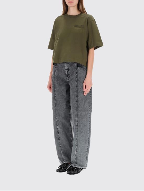 25FW 바움 운드 페르드가르텐 반팔 티셔츠 24504 C5040 Green - BAUM UND PFERDGARTEN