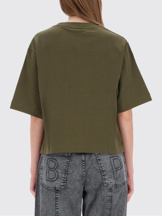 25FW 바움 운드 페르드가르텐 반팔 티셔츠 24504 C5040 Green - BAUM UND PFERDGARTEN