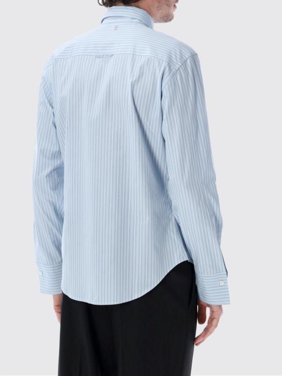 26SS 아미 긴팔 셔츠 HSH820C00219 4844 Blue - AMI