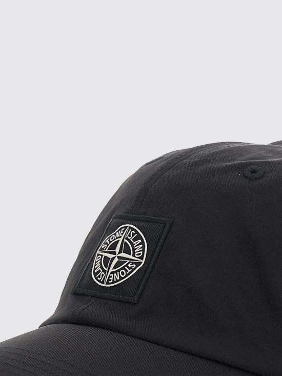 26SS 스톤 아일랜드 볼캡 9100001S0323 V0029 Black - STONE ISLAND