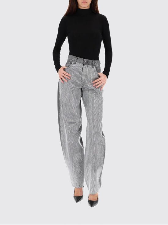 25FW 하이쿠레 데님 팬츠 HEW03351DF174 L0903 Grey - HAIKURE