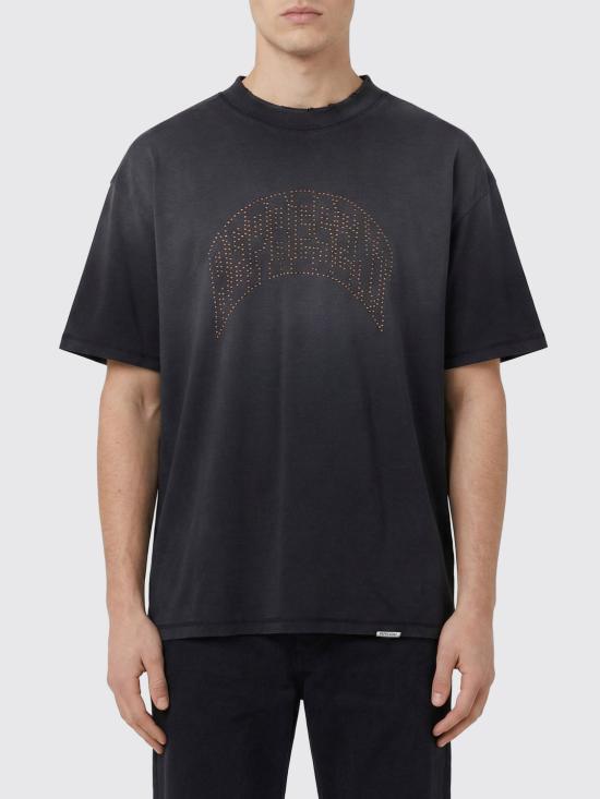 26SS 리프레젠트 반팔 티셔츠 MLM100180 STAINED Black