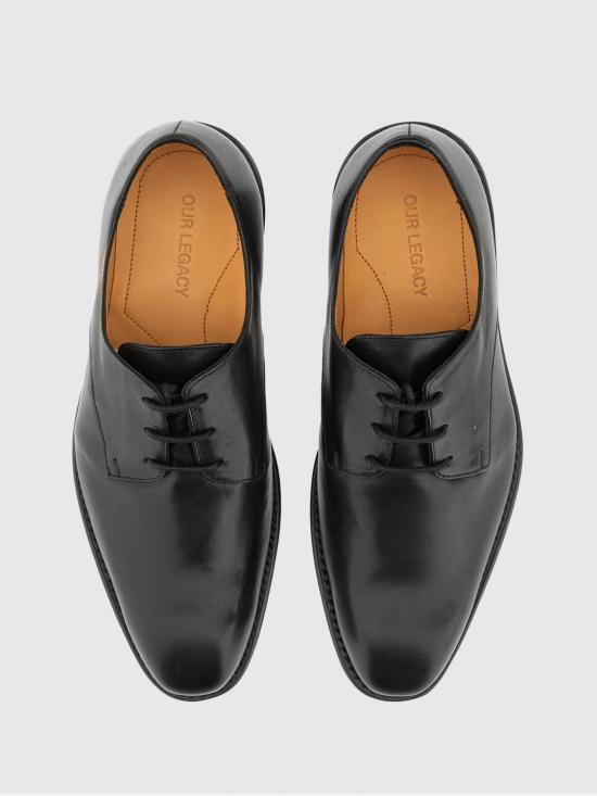 25FW 아워레가시 드레스 슈즈 A4257KBT BLACKTENSILECATTLEHIDE Black - OUR LEGACY