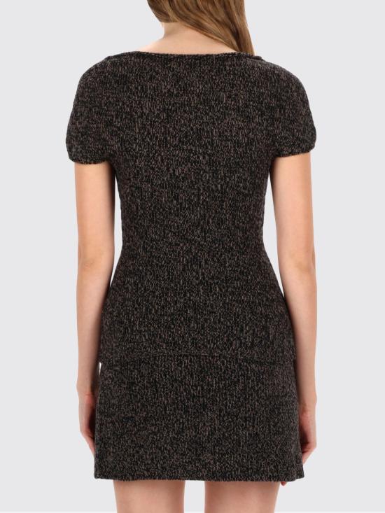 25FW 아워레가시 반팔 티셔츠 W4253SB BEARTWISTMOULINEWOOL Black - OUR LEGACY