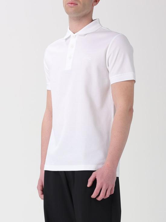 26SS 버버리 코튼 폴로 티셔츠 8099166 White - BURBERRY