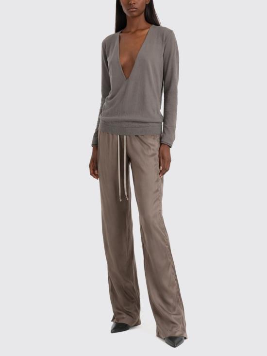 26SS 릭 오웬스 스트레이트 팬츠 RP01F6325N 34 Grey - RICK OWENS