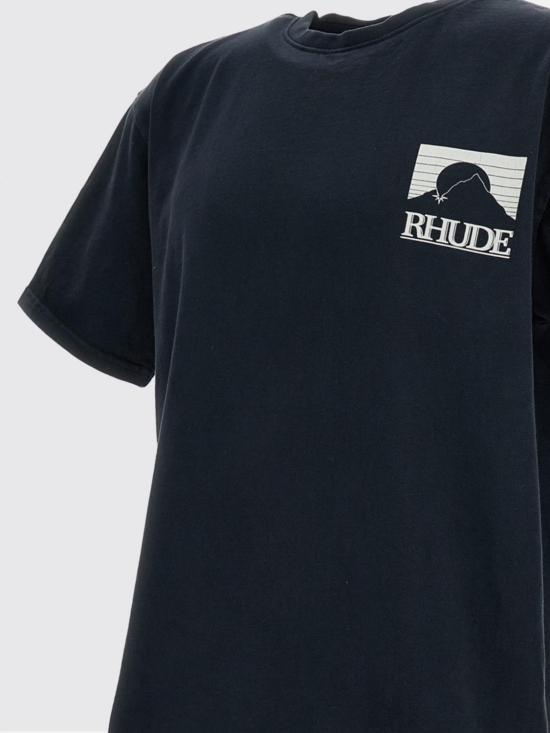 26SS 루드 반팔 티셔츠 RHPS26TT07012 3167 Black - RHUDE