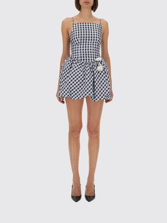 25FW 셀프 포트레이트 롱 원피스 PF25001SABL Blue