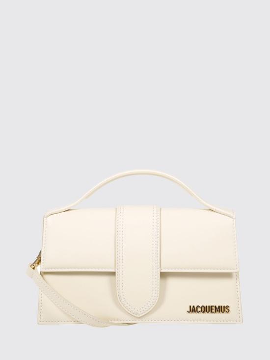 26SS 자크뮈스 라지 밤비노 크로스바디 플랩 백 BAW00007AC01C02 120 Ivory
