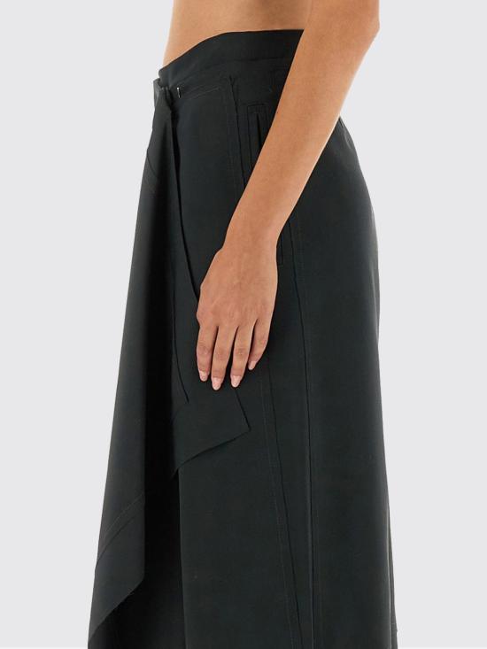 25FW 아미 미디 스커트 FSK430WV0067 020 Charcoal - AMI