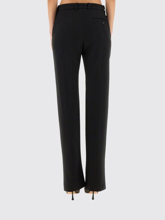 25FW 알렉산더 맥퀸 스트레이트 팬츠 843646QJAFK 1000 Black - ALEXANDER MCQUEEN