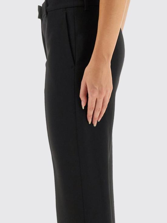 25FW 알렉산더 맥퀸 스트레이트 팬츠 843646QJAFK 1000 Black - ALEXANDER MCQUEEN