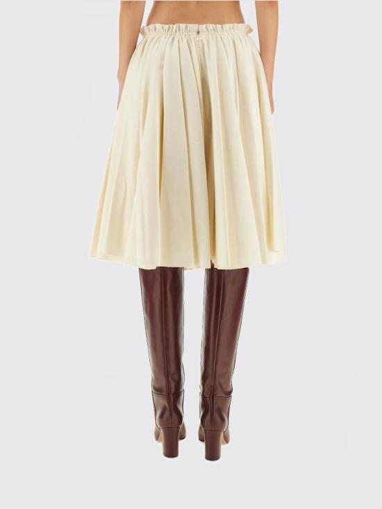 25FW 아미 미디 스커트 FSK444WV0058 185 Beige - AMI