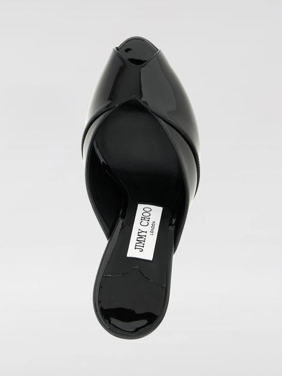 26SS 지미추 힐/펌프스 BRIGITTEMULE100PAT Black - JIMMY CHOO