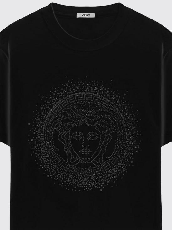 26SS 베르사체 반팔 티셔츠 10232071A17217 1B000 Black - VERSACE