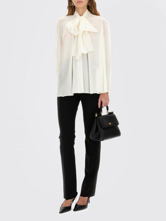 25FW 돌체앤가바나 블라우스 F5R62TFUAGM W3789 Ivory - DOLCE & GABBANA