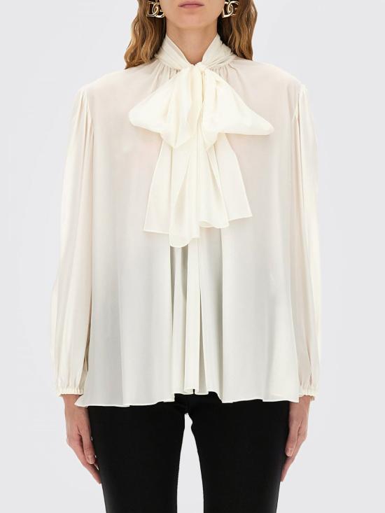 25FW 돌체앤가바나 블라우스 F5R62TFUAGM W3789 Ivory