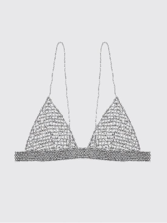 26SS 골든구스 민소매 티셔츠 GWP02270P001975 70352 Silver - GOLDEN GOOSE