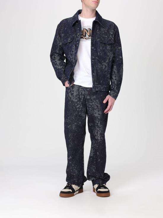 26SS 펜디 데님 팬츠 FLP302AW1B F0QA2 Blue - FENDI