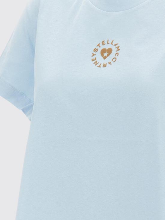 26SS 스텔라 맥카트니 반팔 티셔츠 6J02733SPY53 4702 Gnawed Blue - STELLA MCCARTNEY