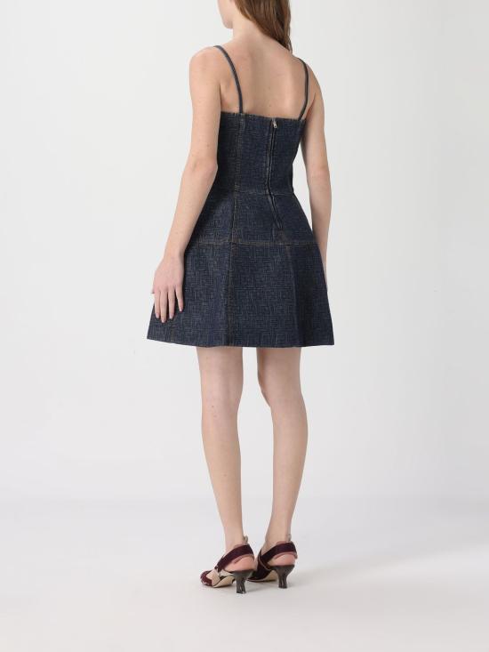 26SS 펜디 롱 원피스 FLD568AW82 F1UKI Blue - FENDI