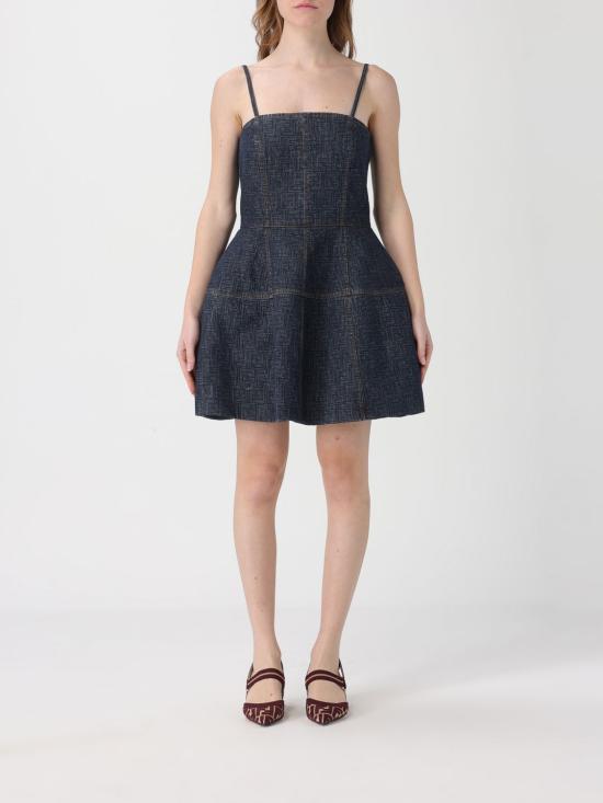 26SS 펜디 롱 원피스 FLD568AW82 F1UKI Blue