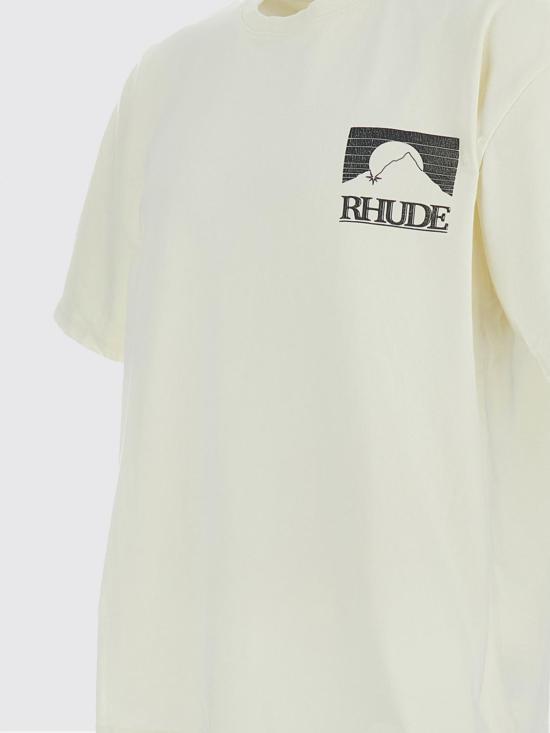 26SS 루드 반팔 티셔츠 RHPS26TT07012 3166 White - RHUDE