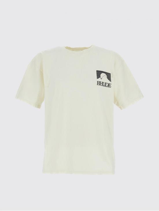 26SS 루드 반팔 티셔츠 RHPS26TT07012 3166 White - RHUDE