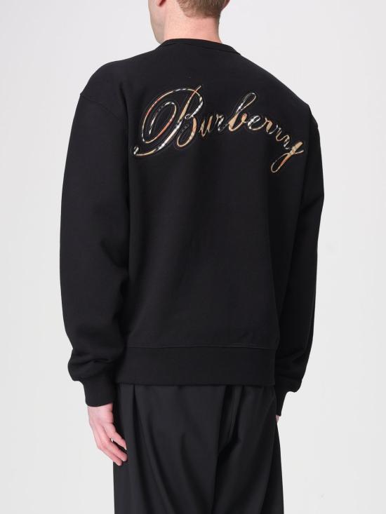 26SS 버버리 긴팔 티셔츠 8119079 Black - BURBERRY