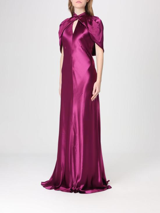 26SS 알베르타 페레티 롱 원피스 04301627 0233 Violet - ALBERTA FERRETTI