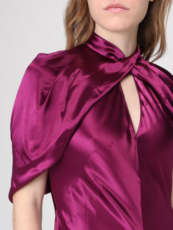 26SS 알베르타 페레티 롱 원피스 04301627 0233 Violet - ALBERTA FERRETTI