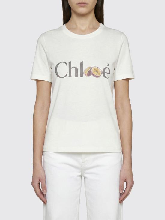 26SS 끌로에 반팔 티셔츠 CH26SJH08197 101 White