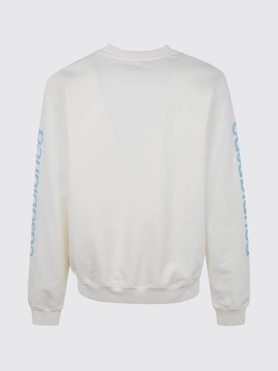 26SS 카사블랑카 긴팔 티셔츠 MSP26JTP293 01 White - CASABLANCA