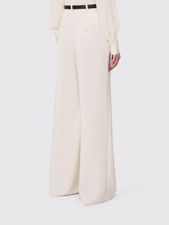 26SS 막스마라 스튜디오 스트레이트 팬츠 2616131025600 060 Yellow Cream - MAX MARA STUDIO