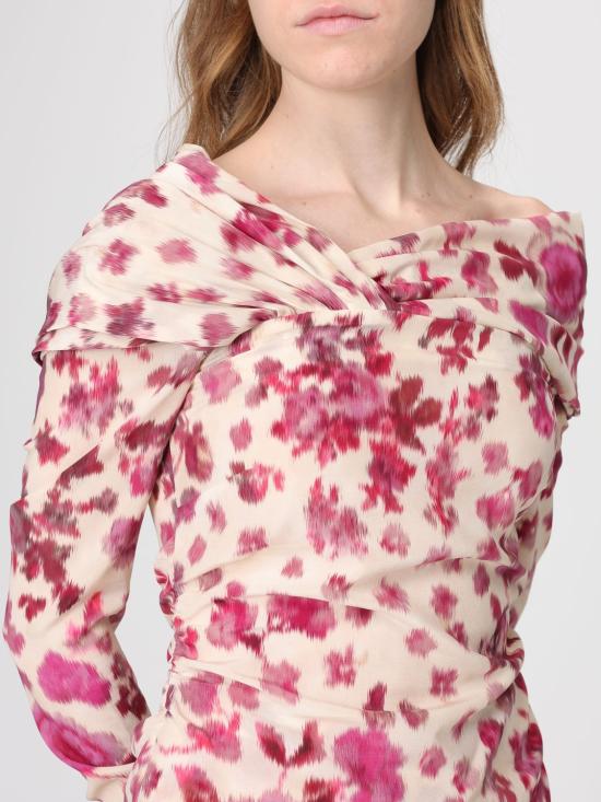 26SS 이자벨마랑 블라우스 HT0822FAD1J11I 40PK Pink - ISABEL MARANT