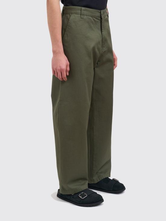 26SS 칼하트 WIP 스트레이트 팬츠 I036312 1102 Green - CARHARTT WIP
