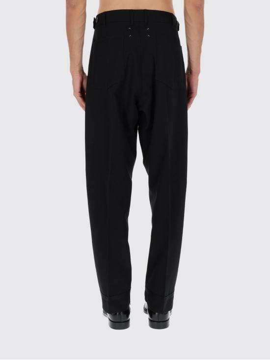 25FW 마르지엘라 스트레이트 팬츠 S67KA0074M35661 900 Black - MAISON MARGIELA