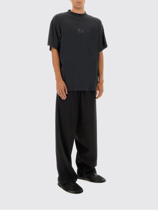 25FW 발렌시아가 트레이닝/조거 팬츠 850706TJT21 1000 Black - BALENCIAGA