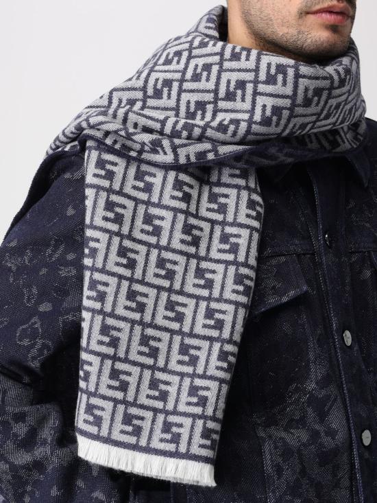 26SS 펜디 머플러/스카프 FXS373ATQB F03NU Grey - FENDI