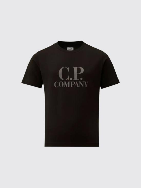 25FW [키즈] 씨피 컴퍼니 티셔츠 COM006LAA1760 100 Black